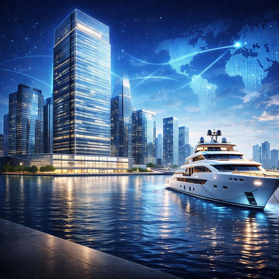 Ticarium: Business Tycoon key art