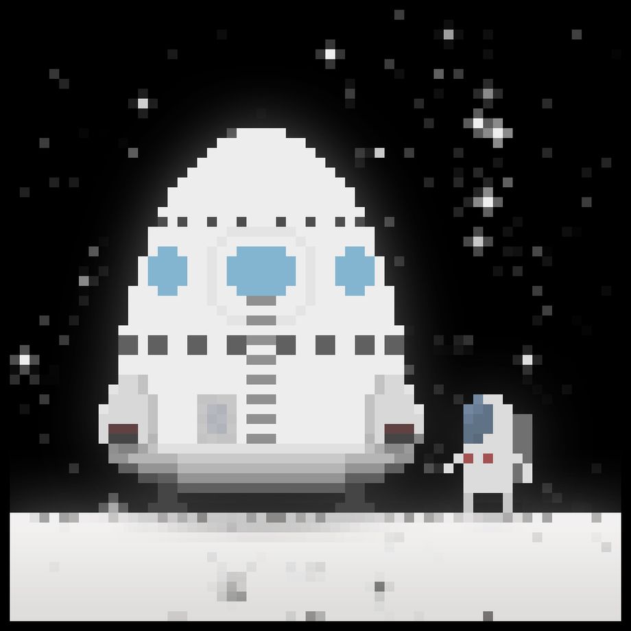 Tiny Space Program: Sim Tycoon key art