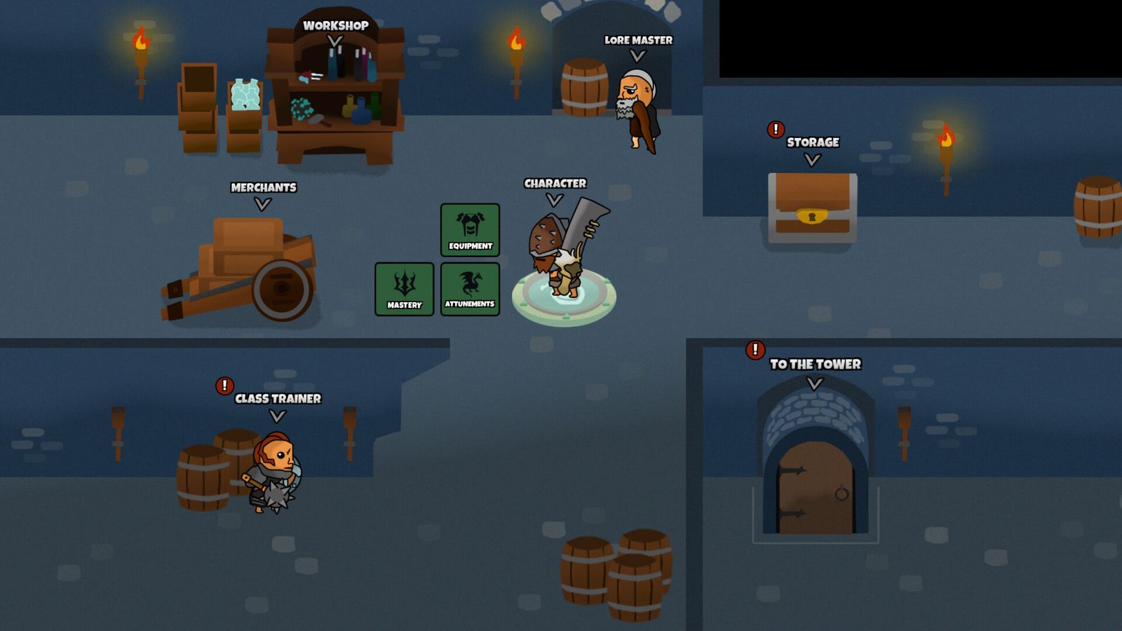 Tower Walker loot and equipment