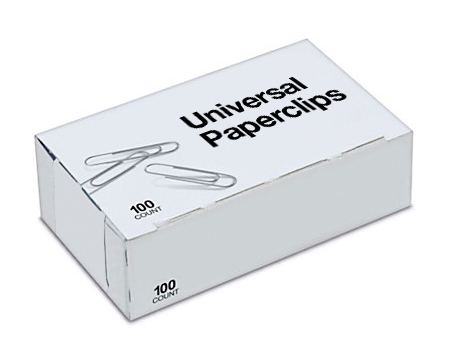 Universal Paperclips title screen
