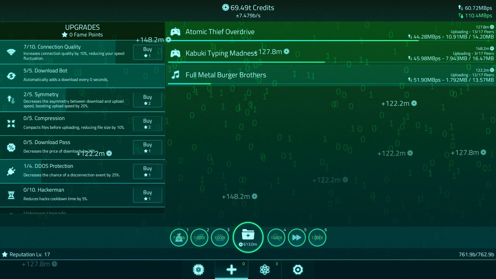 Upload Simulator components