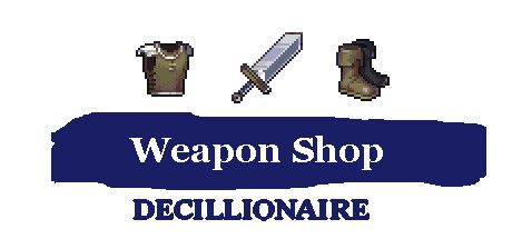 Weapon Shop Decillionaire key art