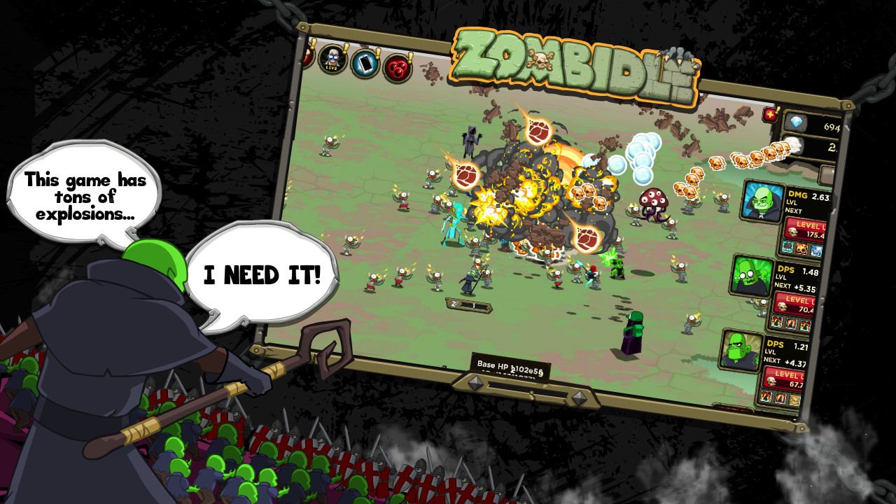 Zombidle screenshot